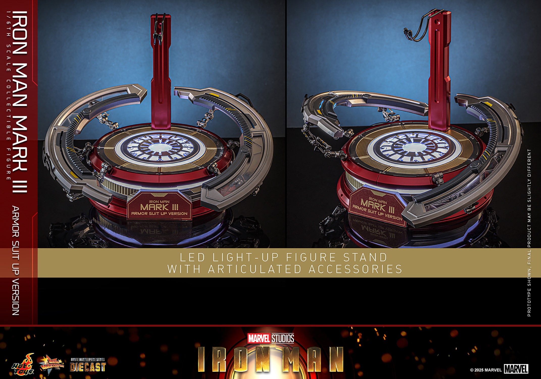 Iron Man Mark III (Armor Suit Up Ver.) Sixth Scale Figure (PRE-ORDER)