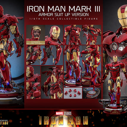 Iron Man Mark III (Armor Suit Up Ver.) Sixth Scale Figure (PRE-ORDER)