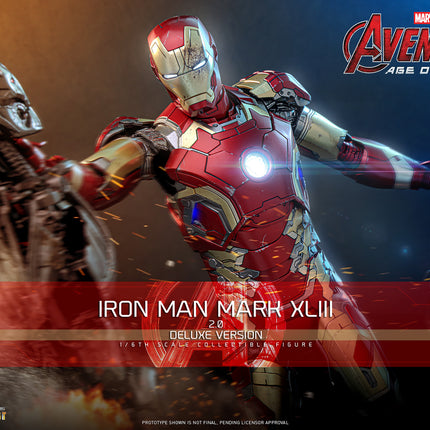 Iron Man Mark XLIII (2.0) (Deluxe Version) Sixth Scale Figure (PRE-ORDER)
