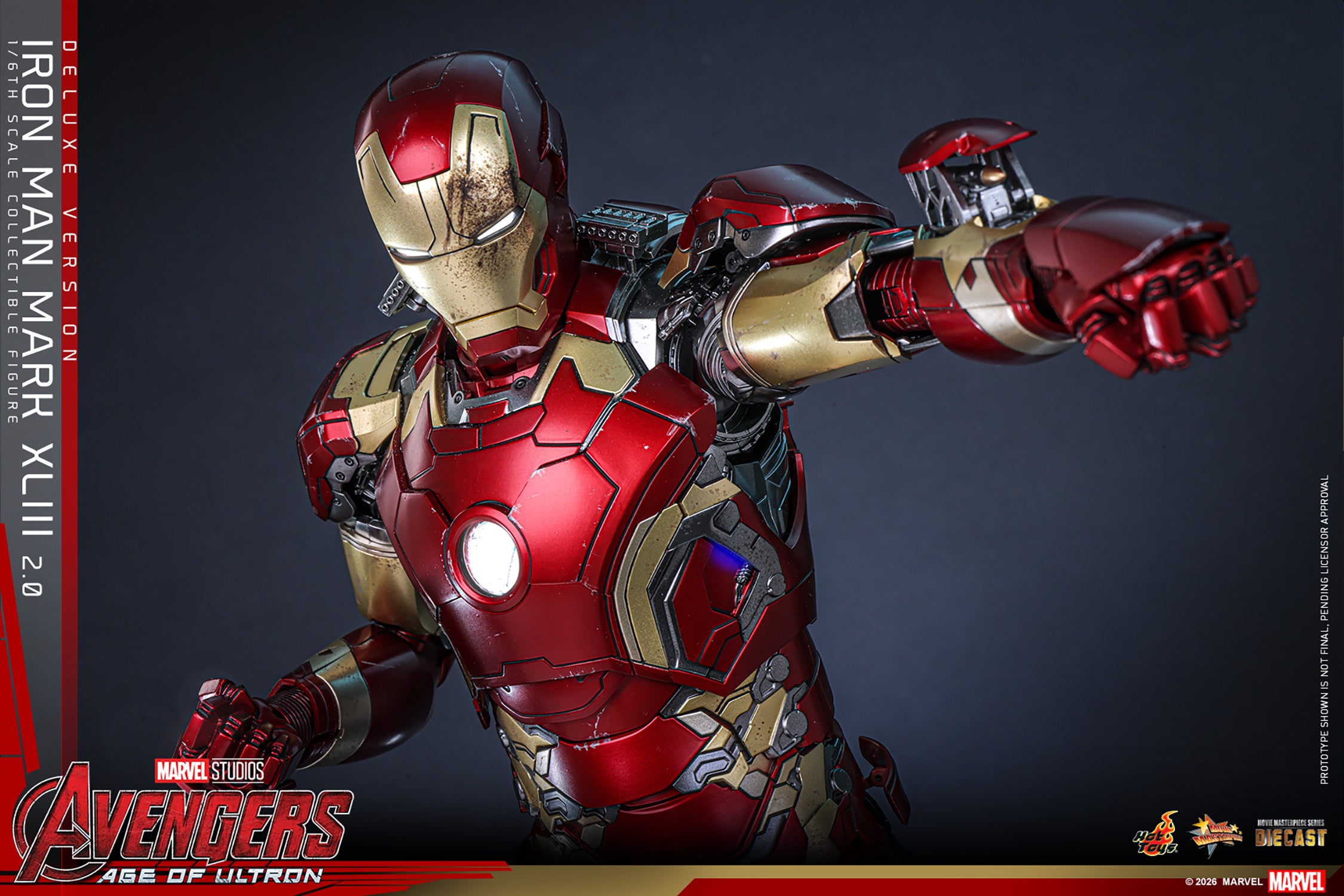 Iron Man Mark XLIII (2.0) (Deluxe Version) Sixth Scale Figure (PRE-ORDER)
