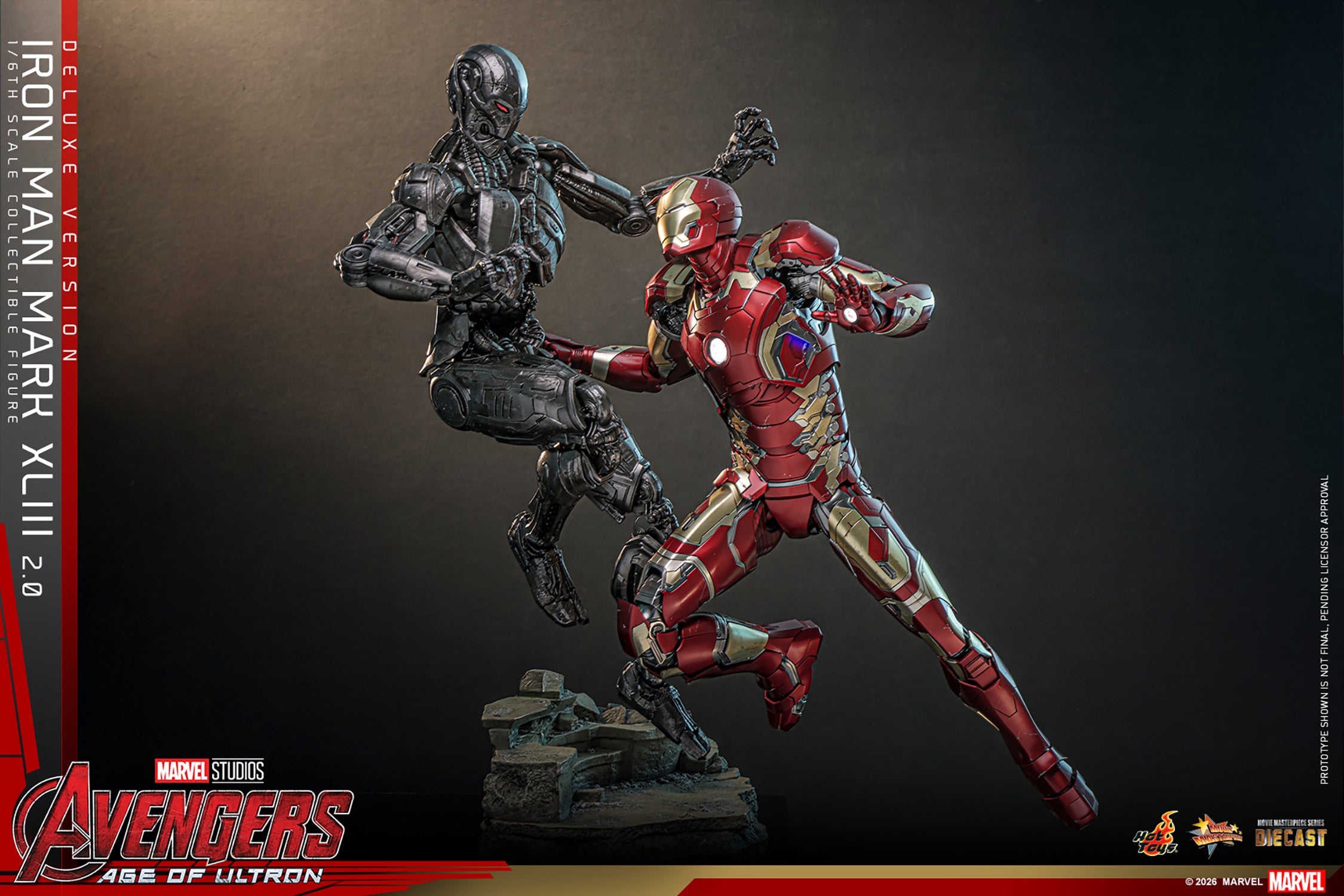 Iron Man Mark XLIII (2.0) (Deluxe Version) Sixth Scale Figure (PRE-ORDER)