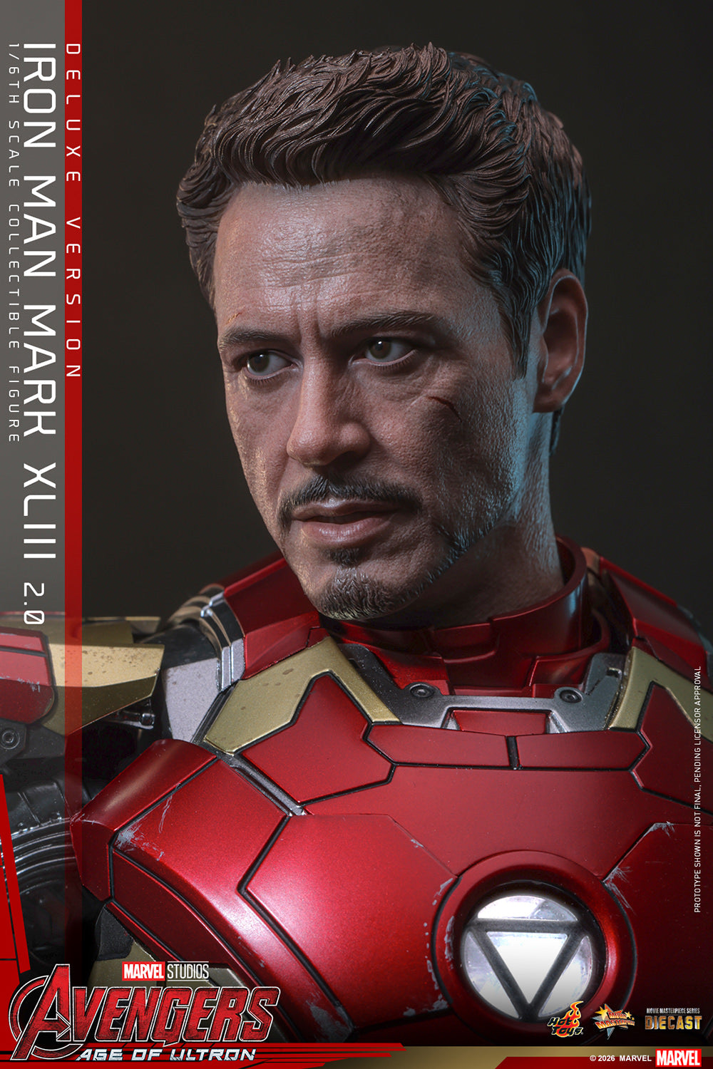 Iron Man Mark XLIII (2.0) (Deluxe Version) Sixth Scale Figure (PRE-ORDER)