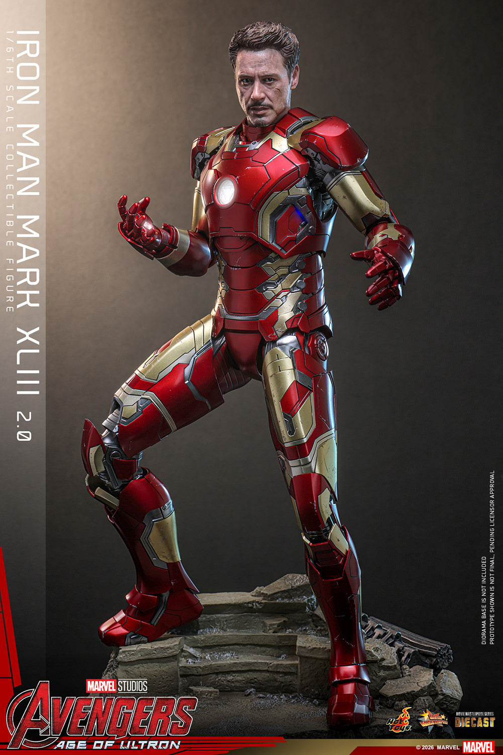 Iron Man Mark XLIII (2.0) Sixth Scale Figure (PRE-ORDER)