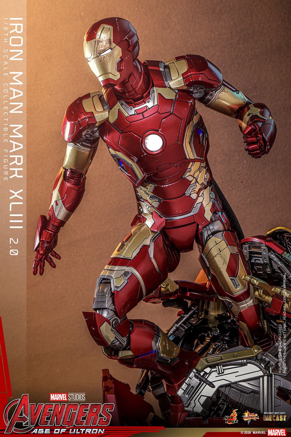 Iron Man Mark XLIII (2.0) Sixth Scale Figure (PRE-ORDER)