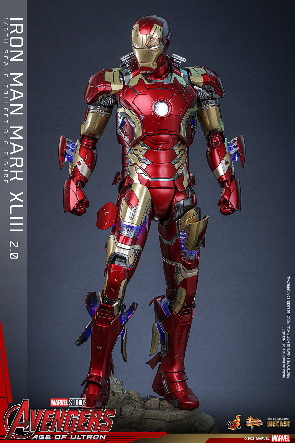 Iron Man Mark XLIII (2.0) Sixth Scale Figure (PRE-ORDER)