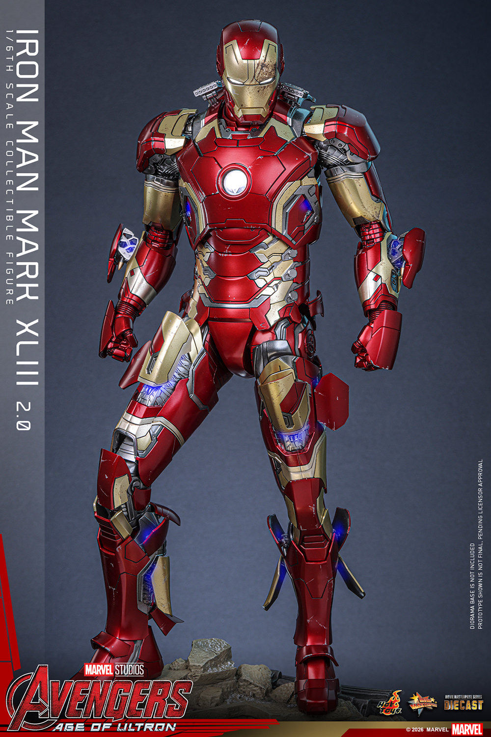 Iron Man Mark XLIII (2.0) Sixth Scale Figure (PRE-ORDER)