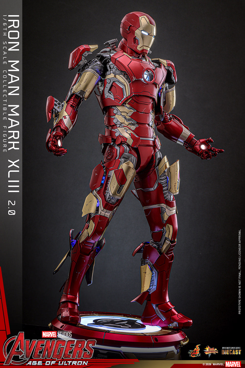 Iron Man Mark XLIII (2.0) Sixth Scale Figure (PRE-ORDER)
