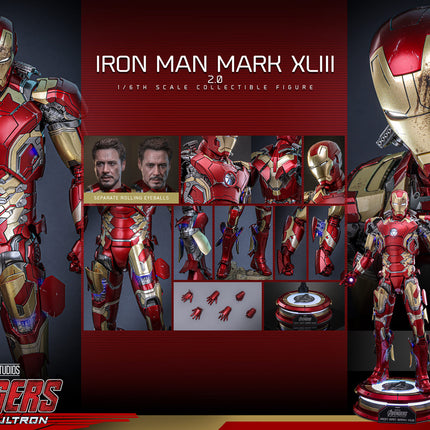 Iron Man Mark XLIII (2.0) Sixth Scale Figure (PRE-ORDER)