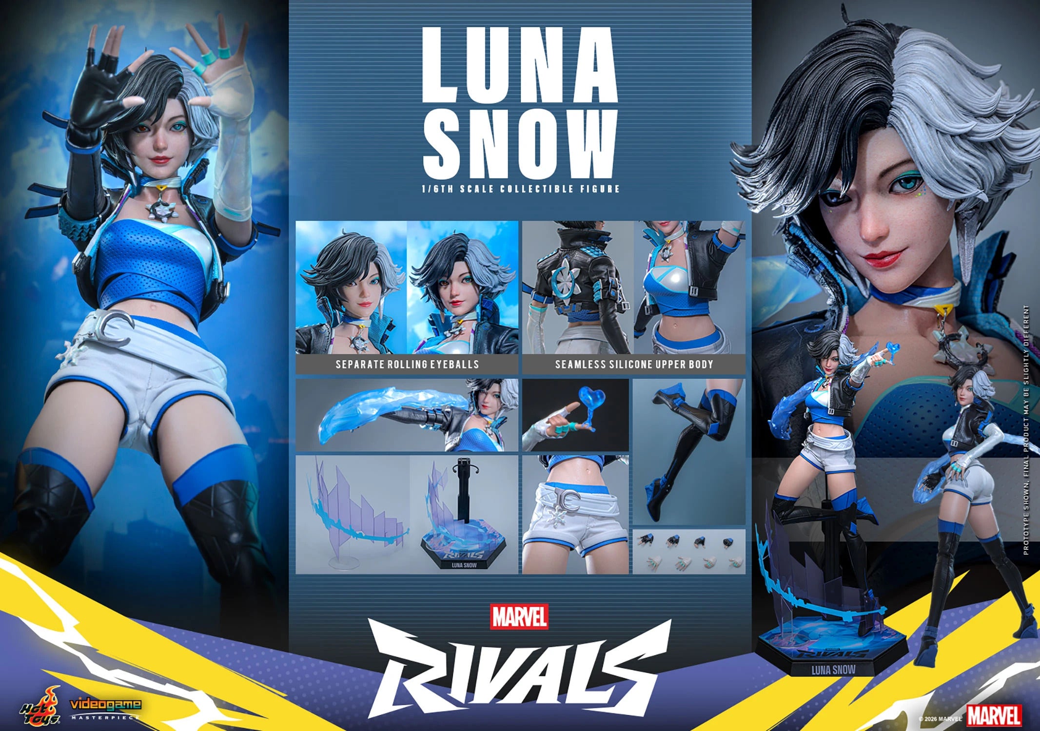 Marvel Rivals: Luna Snow Sixth Scale Figure (PRE-ORDER)