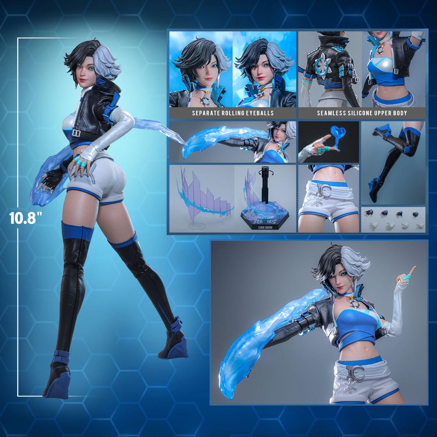 Marvel Rivals: Luna Snow Sixth Scale Figure (PRE-ORDER)