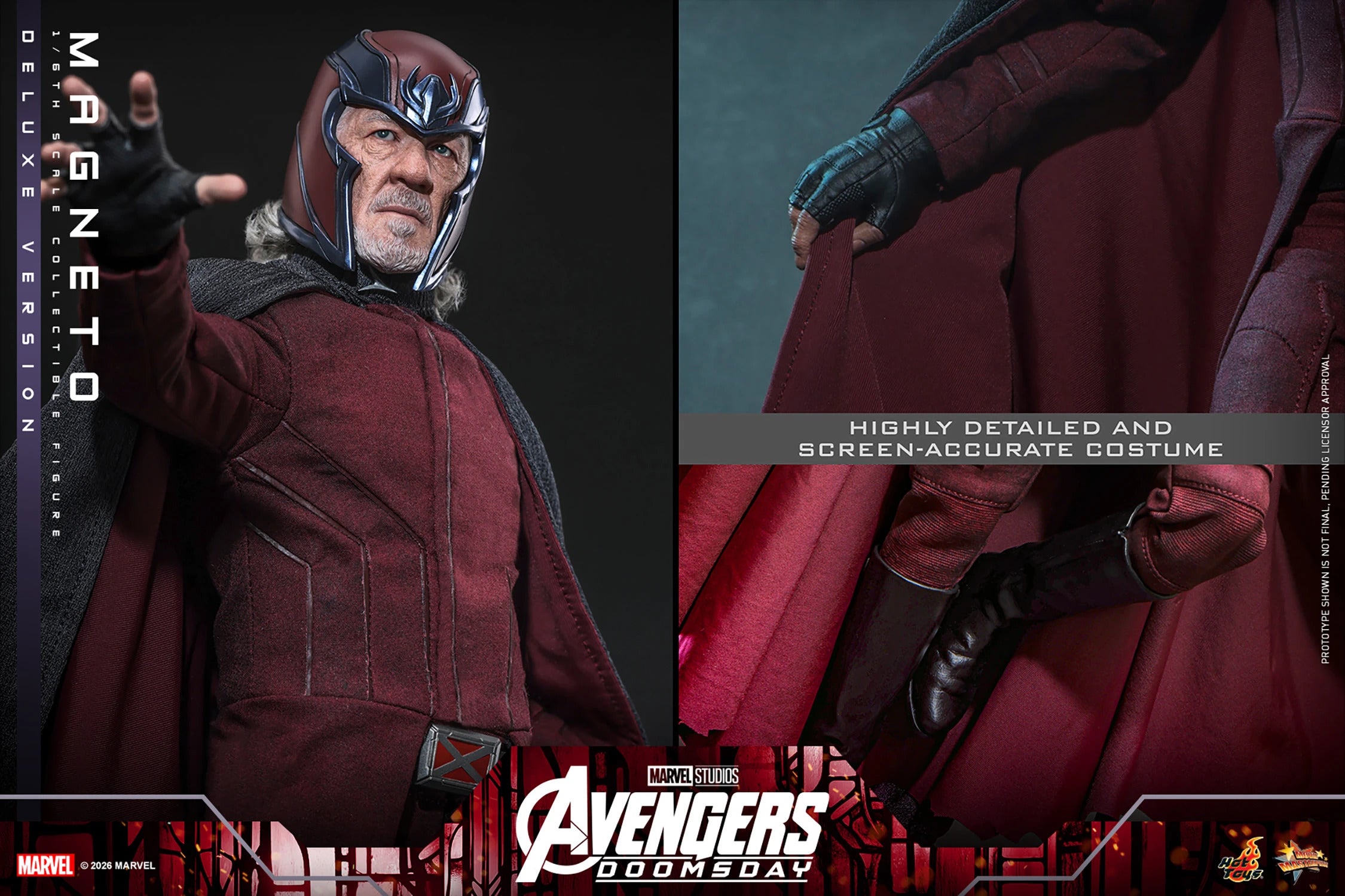 Doomsday: Magneto (Deluxe Ver.) Sixth Scale Figure (PRE-ORDER)