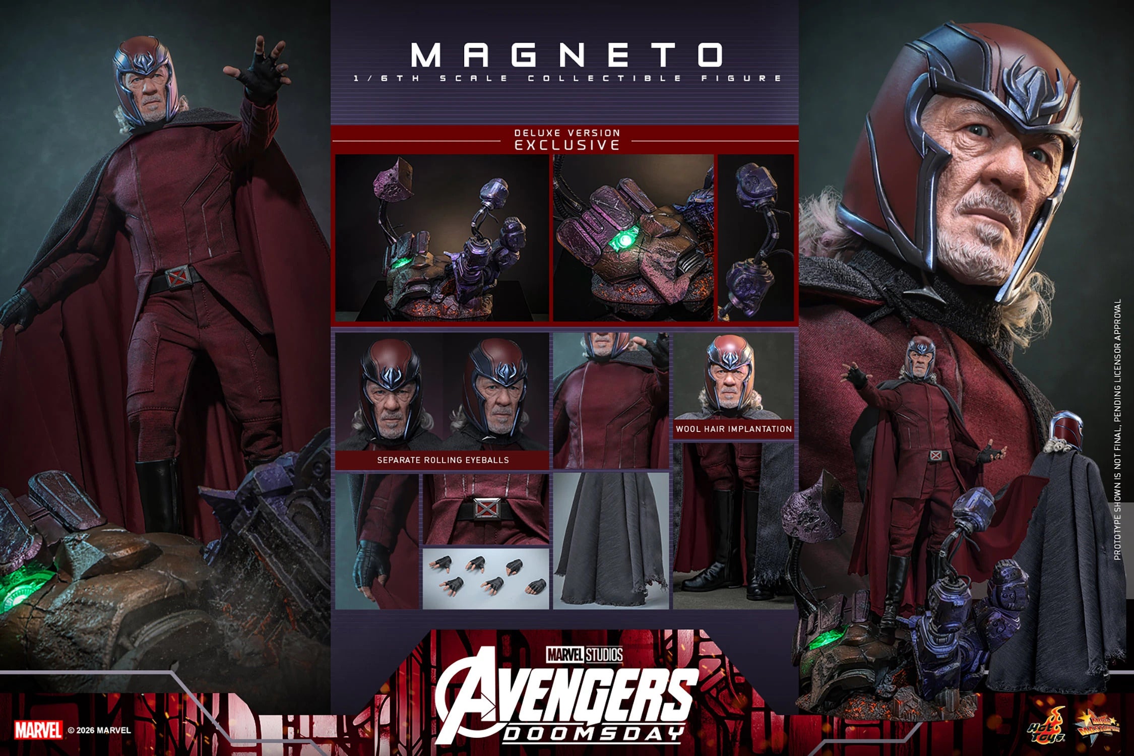 Doomsday: Magneto (Deluxe Ver.) Sixth Scale Figure (PRE-ORDER)