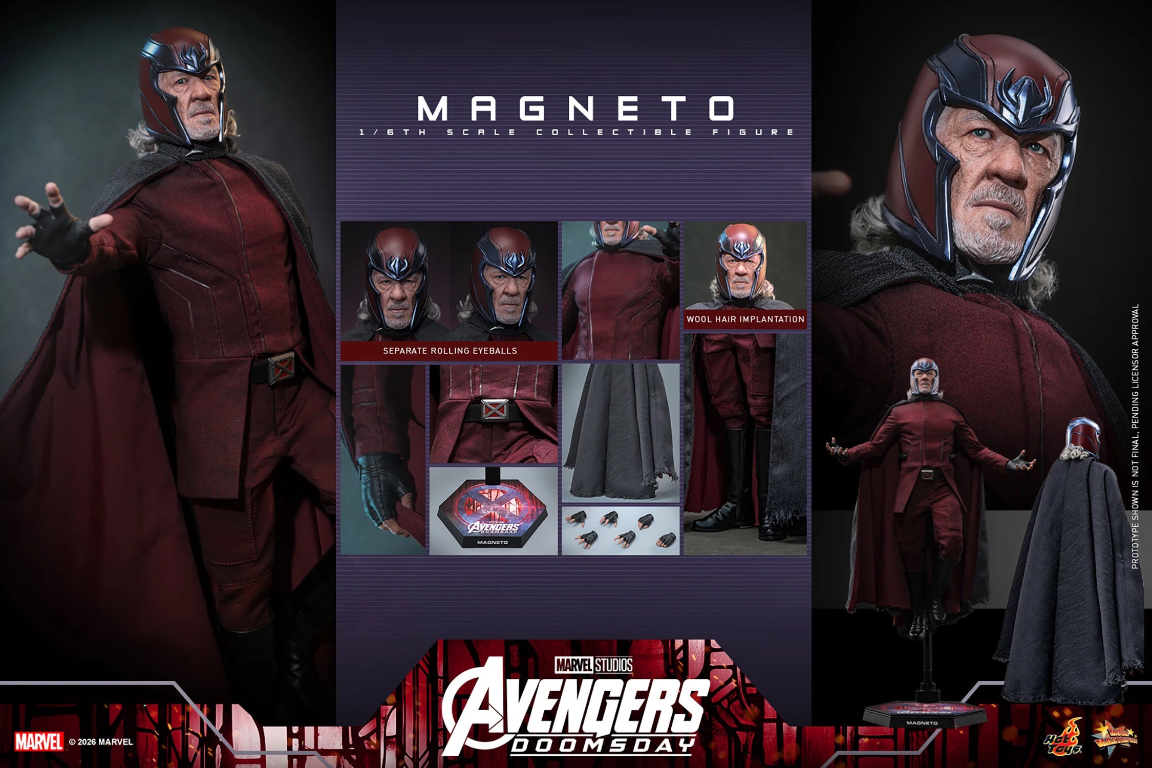 Doomsday: Magneto Sixth Scale Figure (PRE-ORDER)