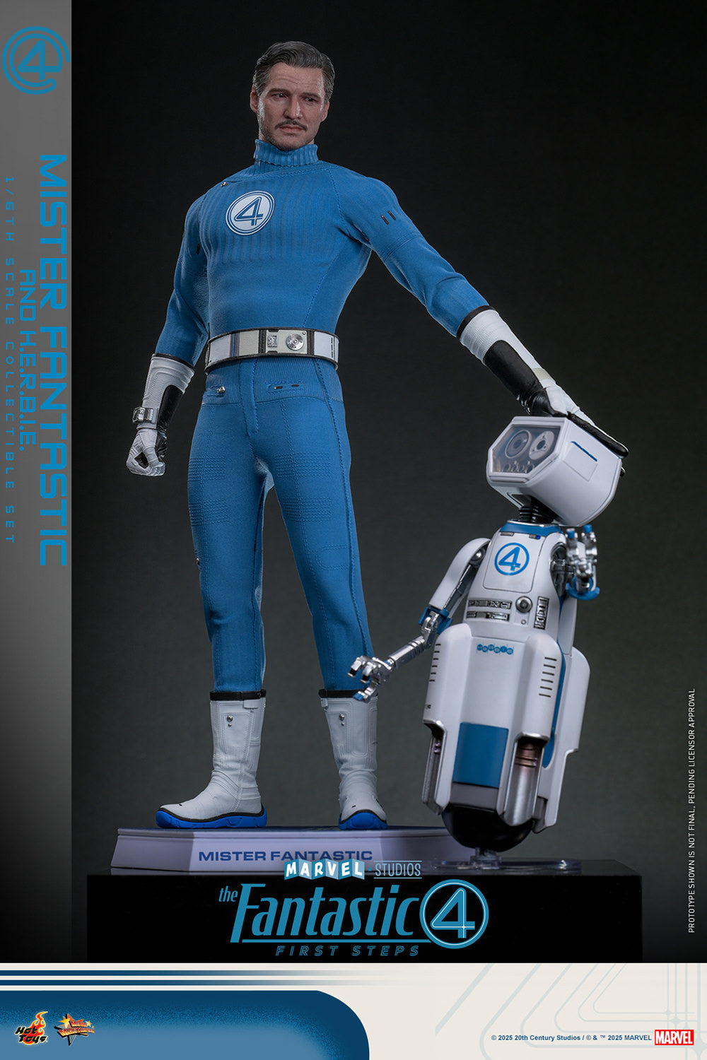 Fantastic 4: Mister Fantastic and H.E.R.B.I.E. Sixth Scale Figure Set (PRE-ORDER)