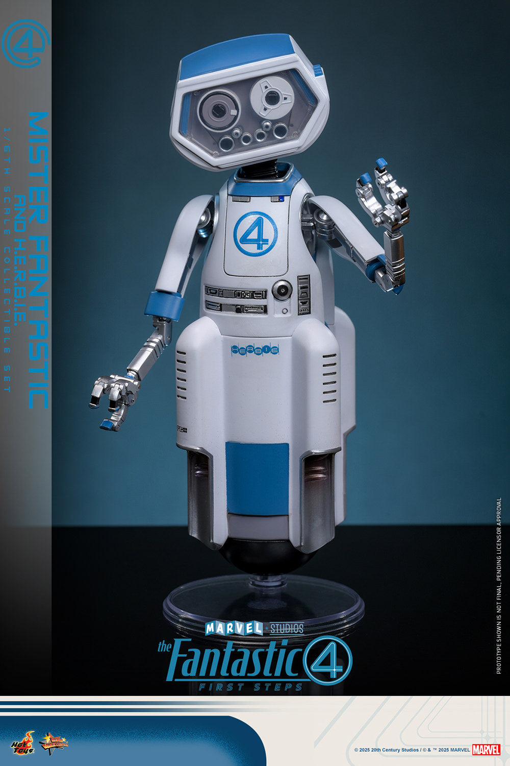 Fantastic 4: Mister Fantastic and H.E.R.B.I.E. Sixth Scale Figure Set (PRE-ORDER)