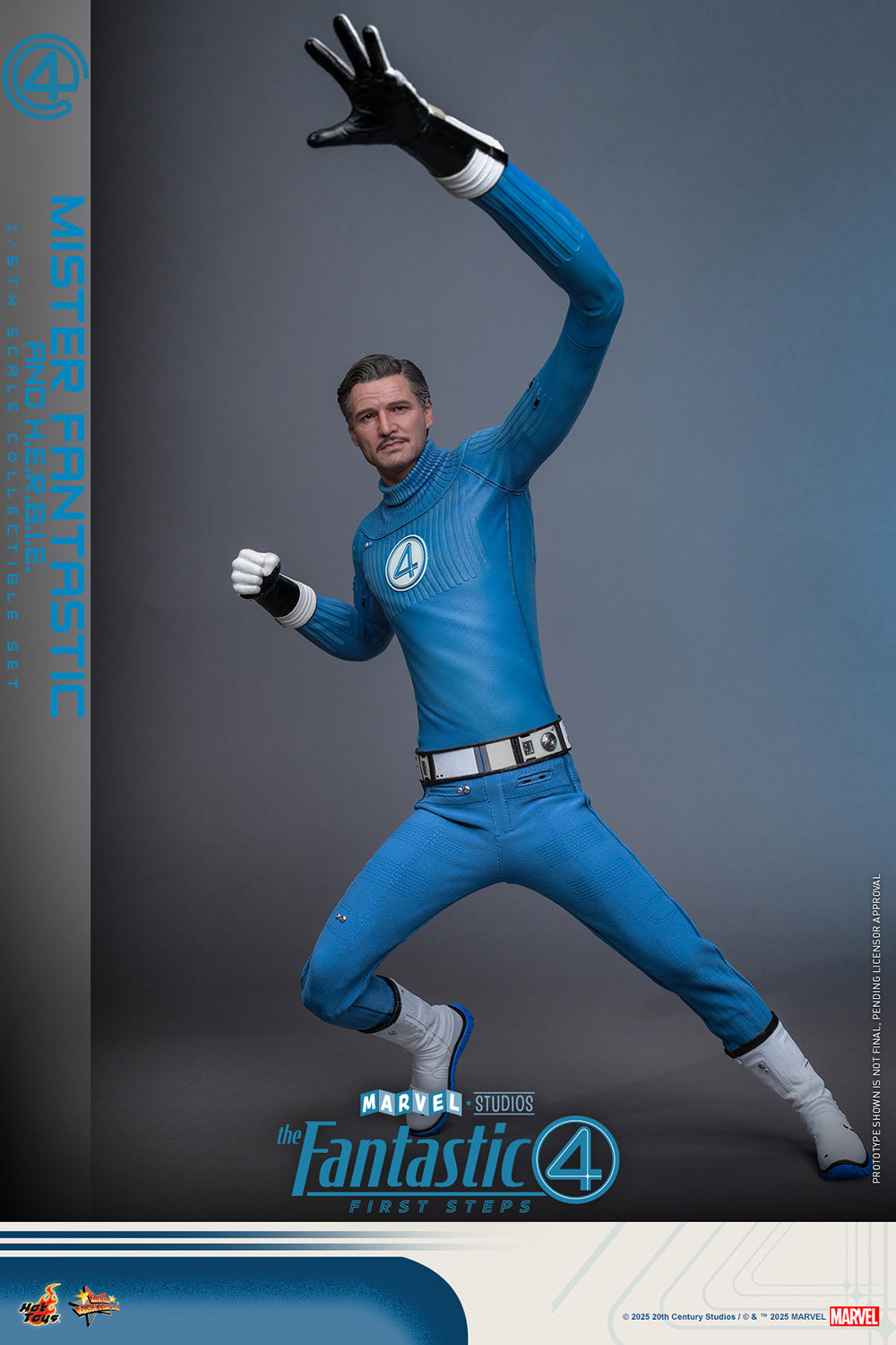Fantastic 4: Mister Fantastic and H.E.R.B.I.E. Sixth Scale Figure Set (PRE-ORDER)