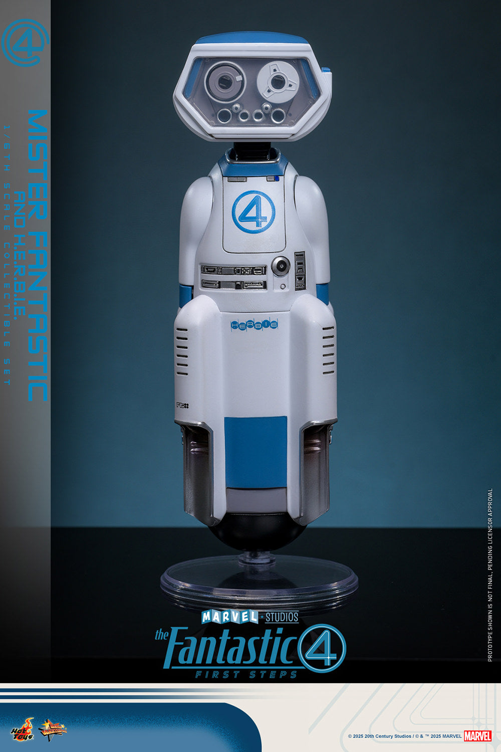 Fantastic 4: Mister Fantastic and H.E.R.B.I.E. Sixth Scale Figure Set (PRE-ORDER)