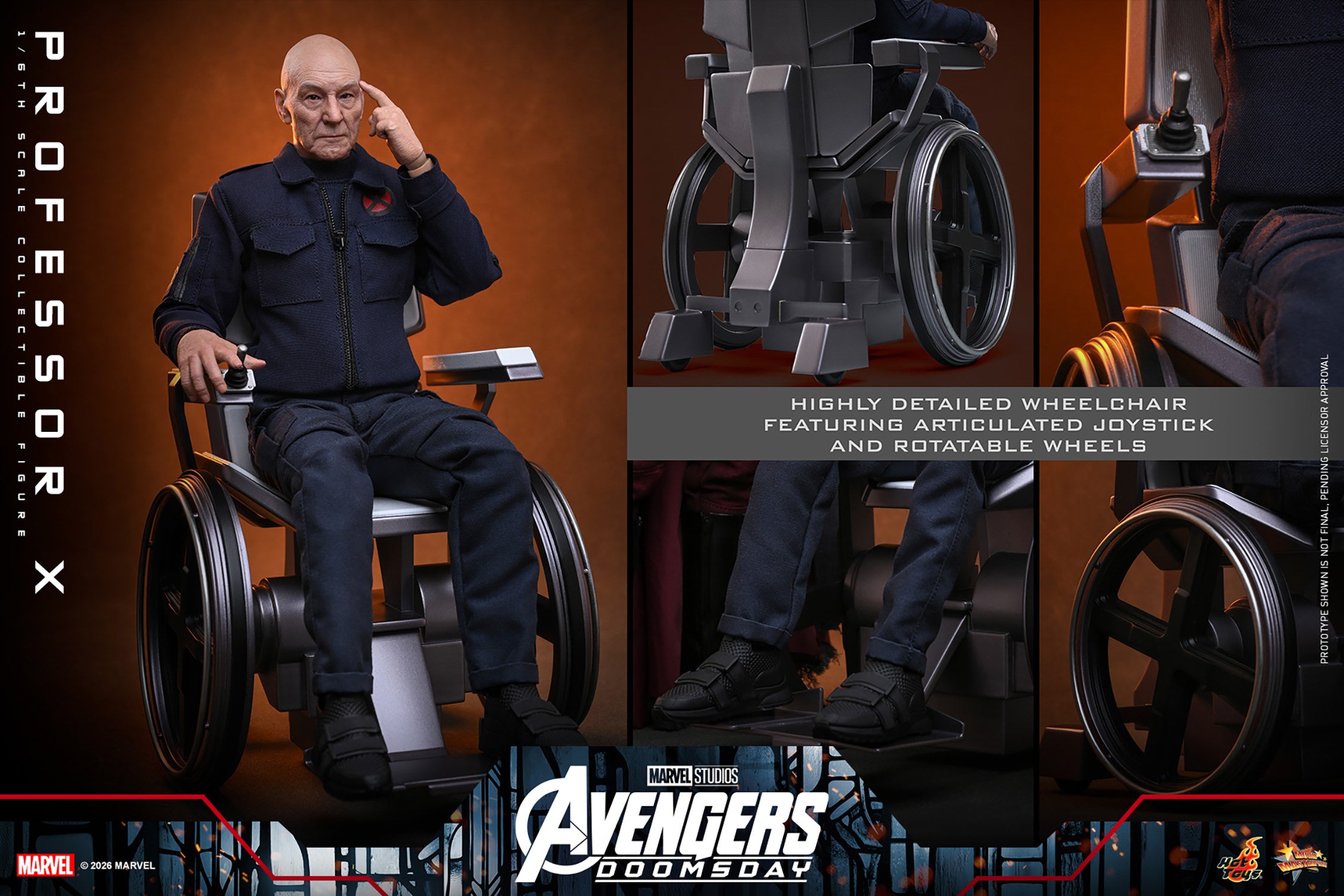 Doomsday: Professor X Sixth Scale Figure (PRE-ORDER)