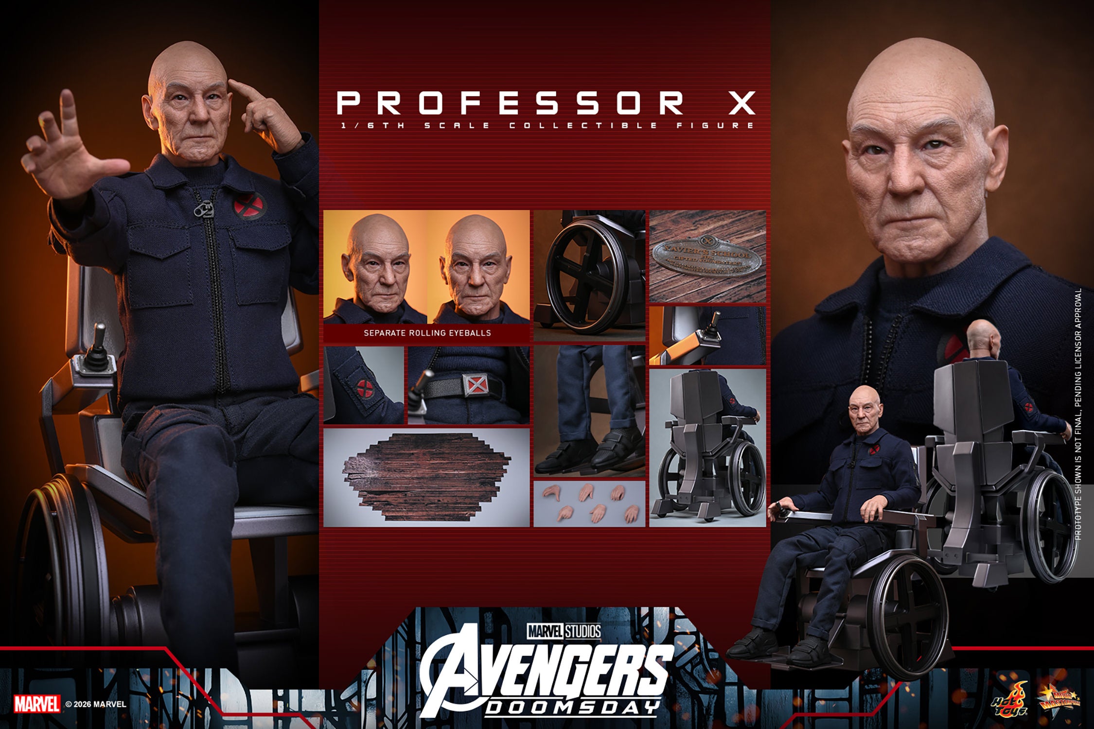 Doomsday: Professor X Sixth Scale Figure (PRE-ORDER)