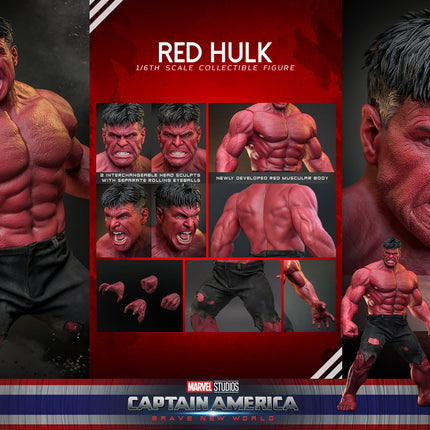 Brave New World: Red Hulk Sixth Scale Figure (PRE-ORDER)