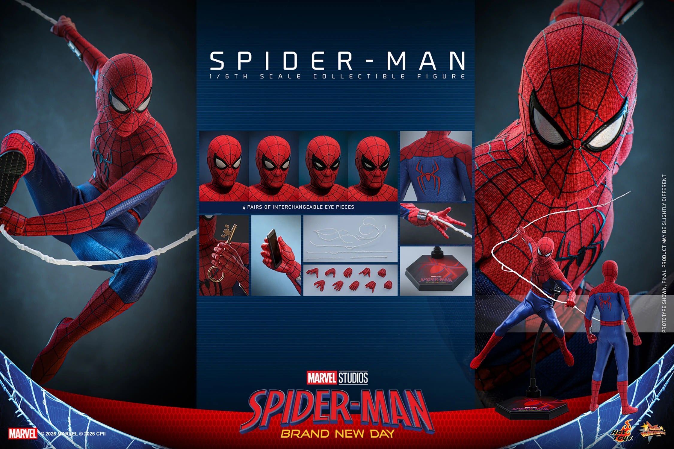 Brand New Day: Spider-Man Sixth Scale Figure (PRE-ORDER)