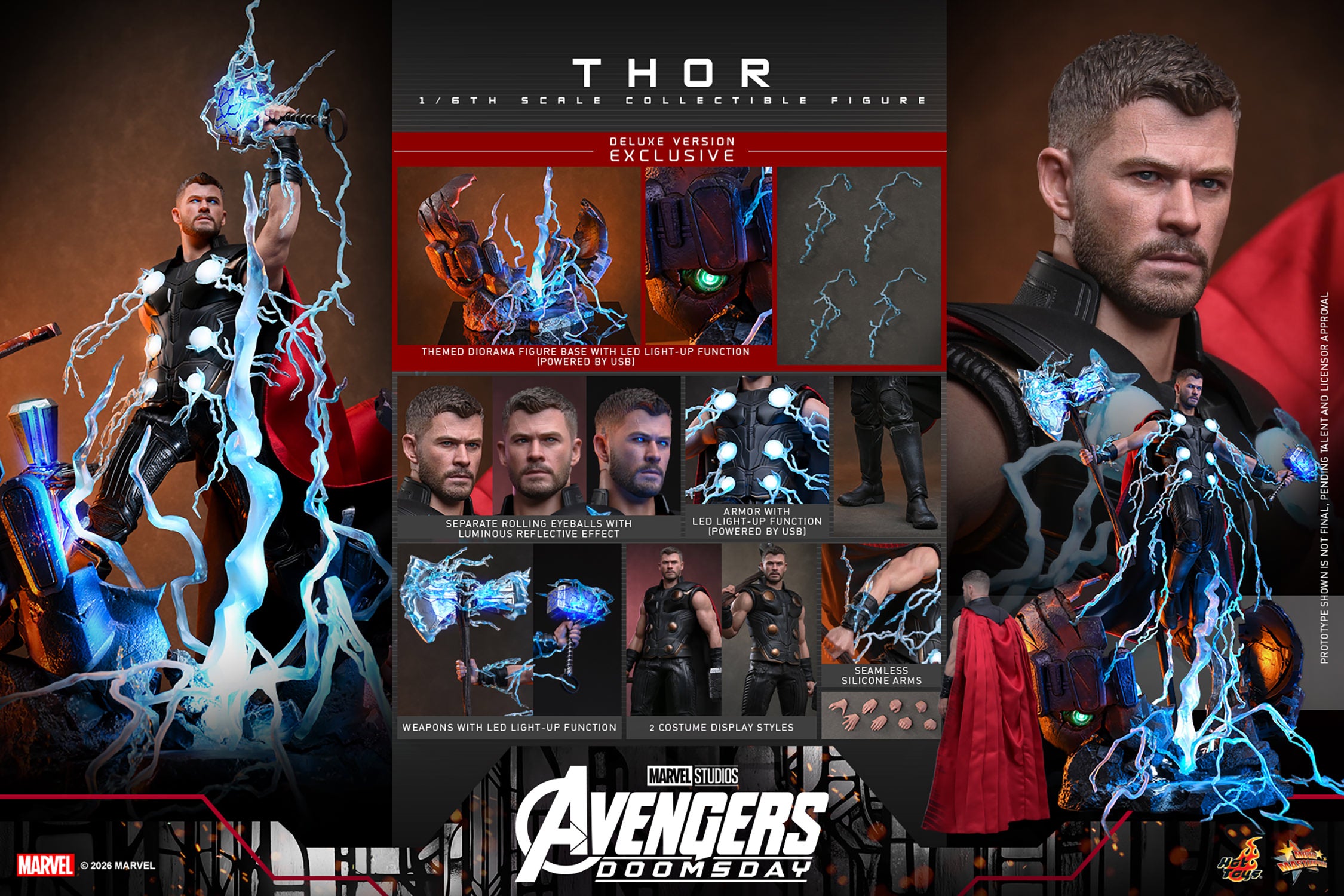 Doomsday: Thor (Deluxe Version) Scale Figure (PRE-ORDER)