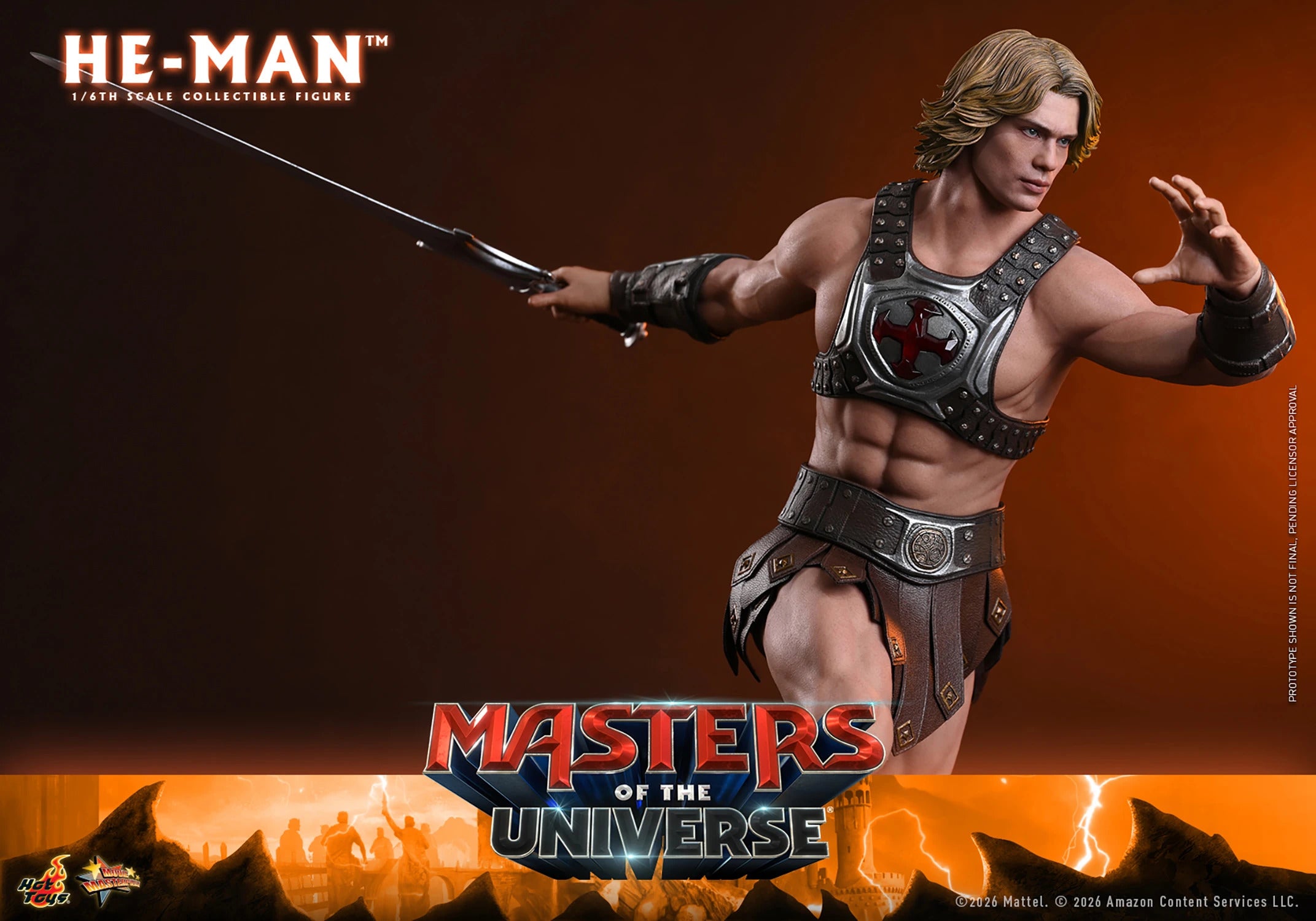 Masters of the Universe: He-Man Sixth Scale Figure (PRE-ORDER)