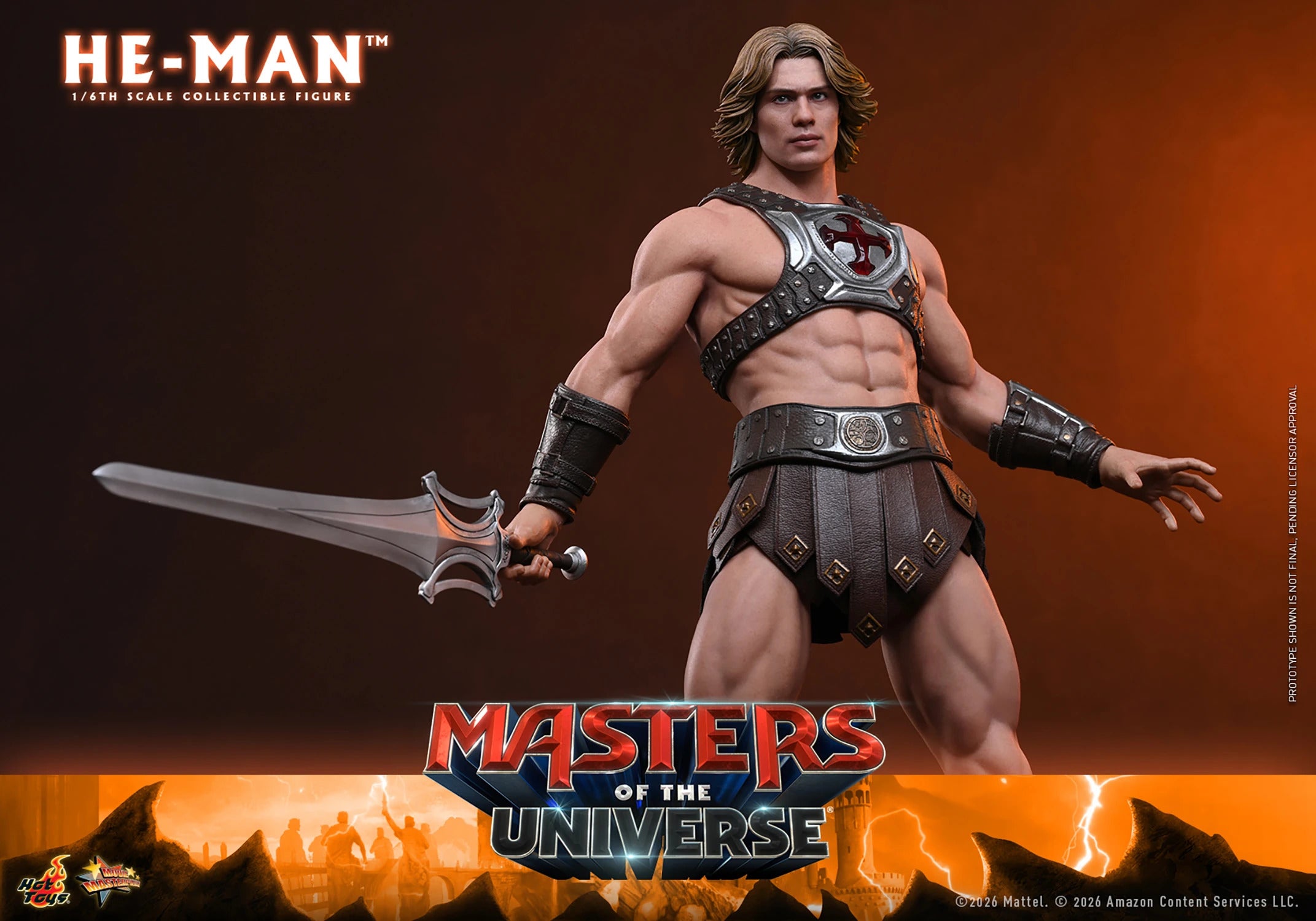 Masters of the Universe: He-Man Sixth Scale Figure (PRE-ORDER)