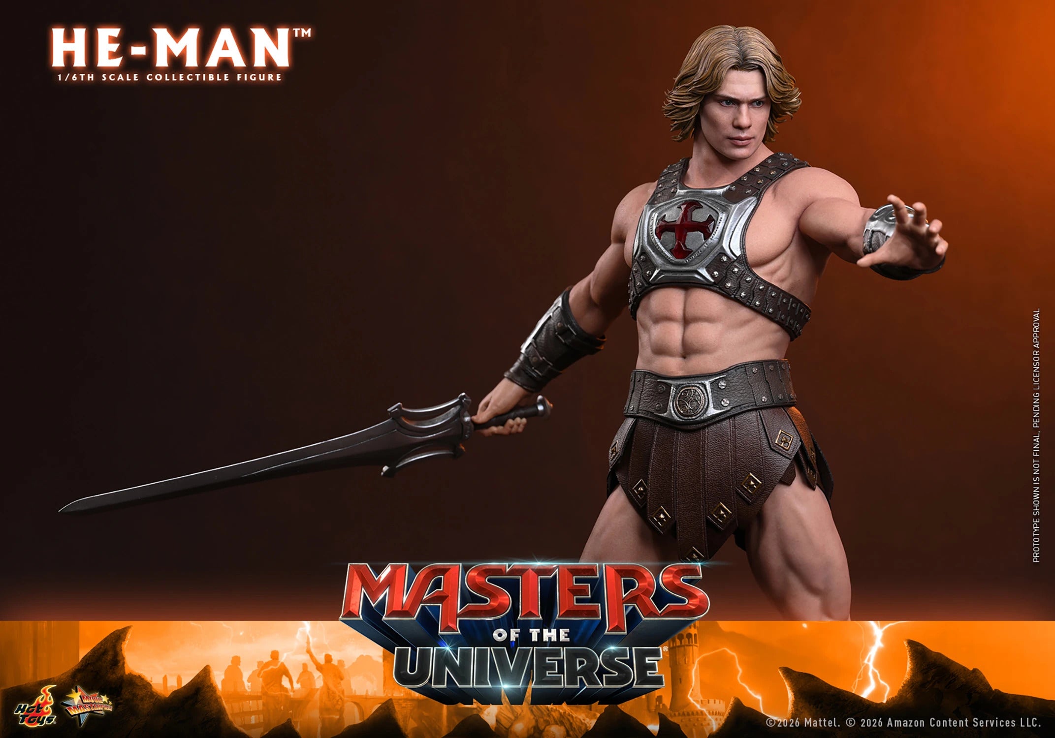 Masters of the Universe: He-Man Sixth Scale Figure (PRE-ORDER)