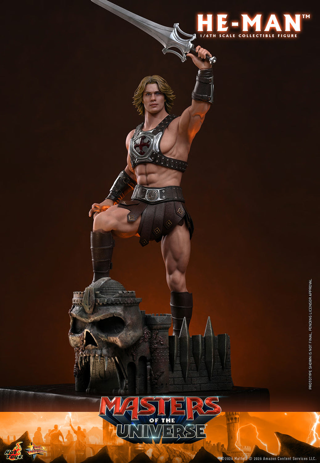 Masters of the Universe: He-Man Sixth Scale Figure (PRE-ORDER)
