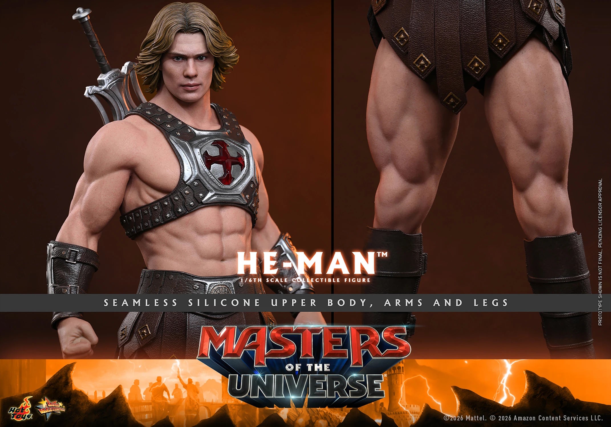 Masters of the Universe: He-Man Sixth Scale Figure (PRE-ORDER)