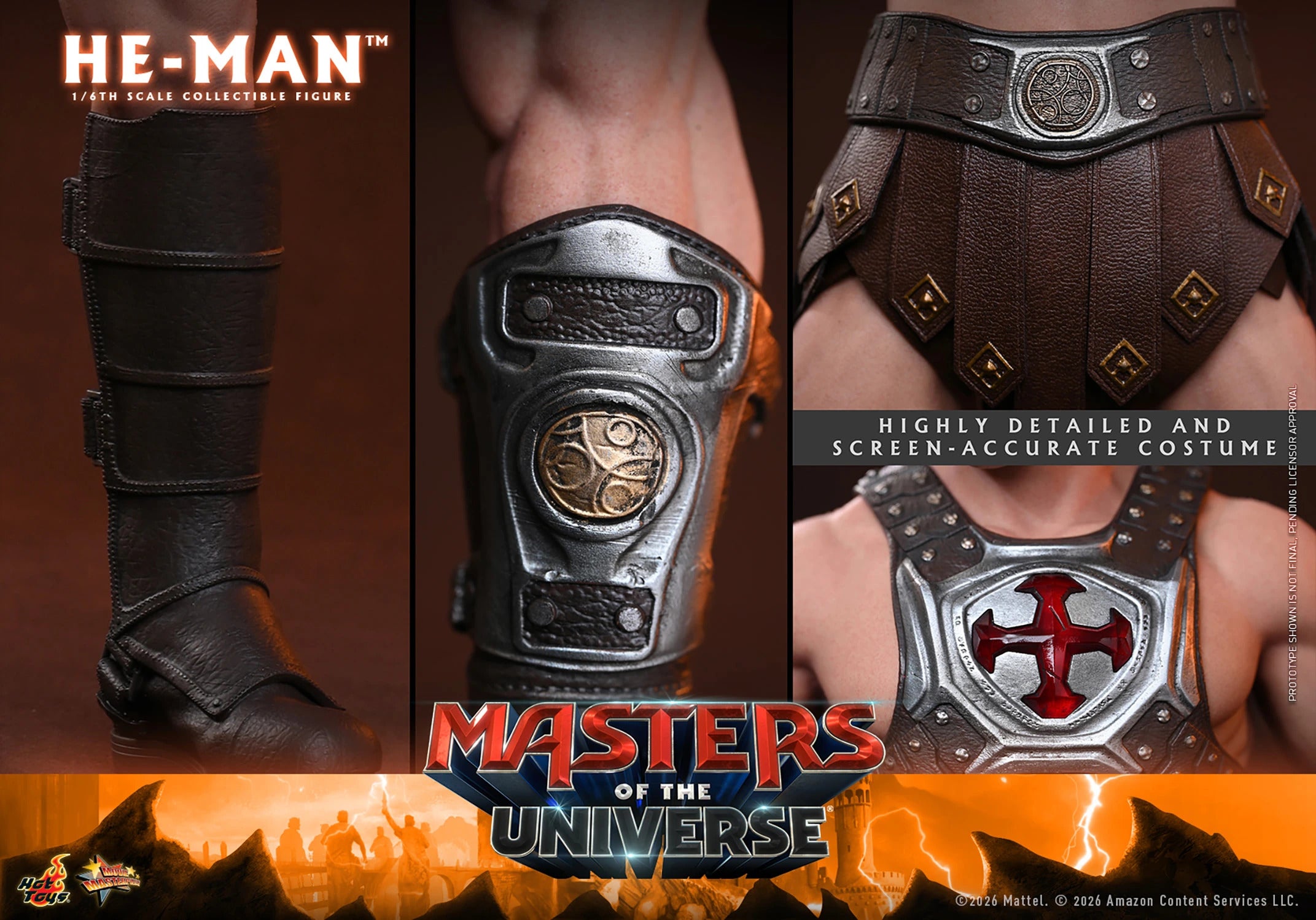 Masters of the Universe: He-Man Sixth Scale Figure (PRE-ORDER)