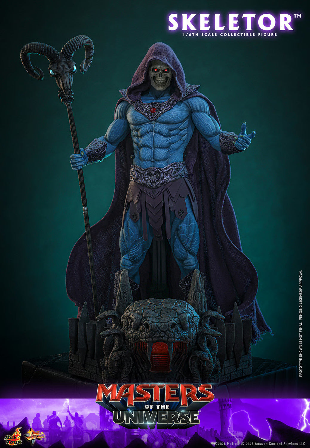 Masters of the Universe: Skeletor Sixth Scale Figure (PRE-ORDER)