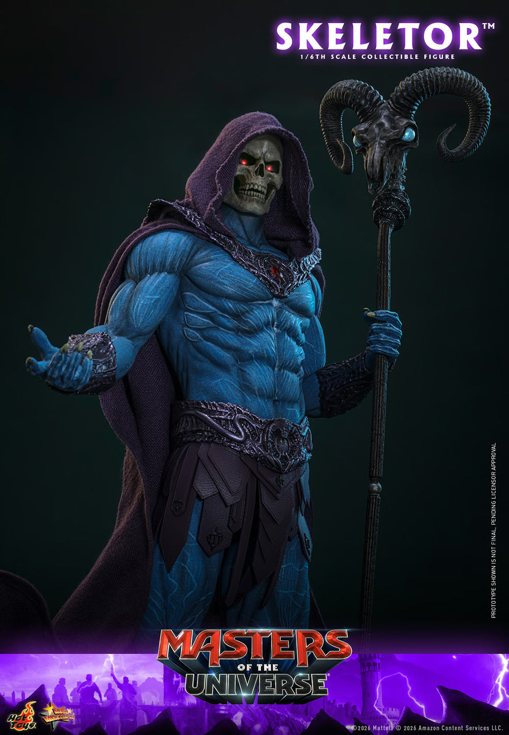 Masters of the Universe: Skeletor Sixth Scale Figure (PRE-ORDER)
