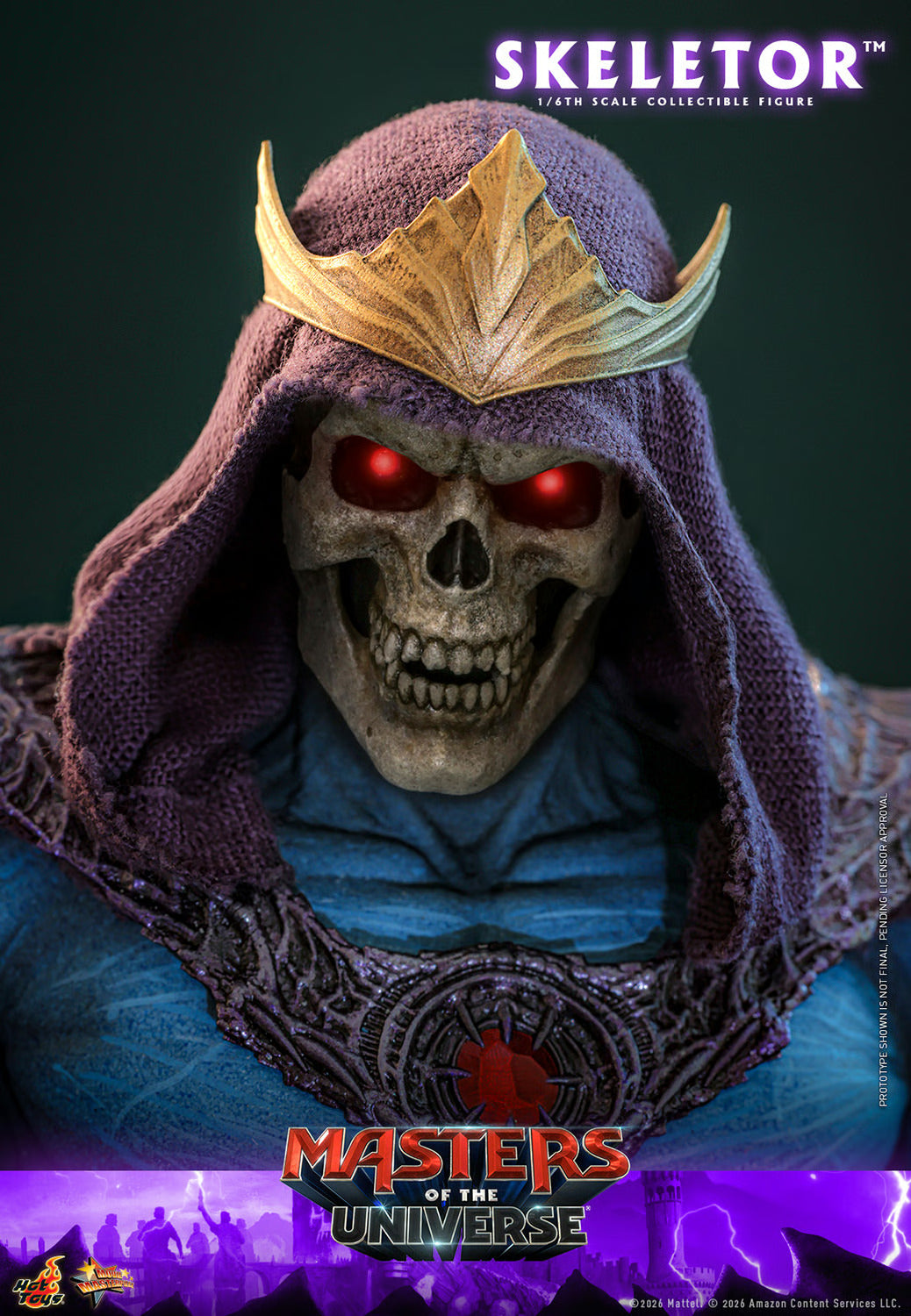 Masters of the Universe: Skeletor Sixth Scale Figure (PRE-ORDER)