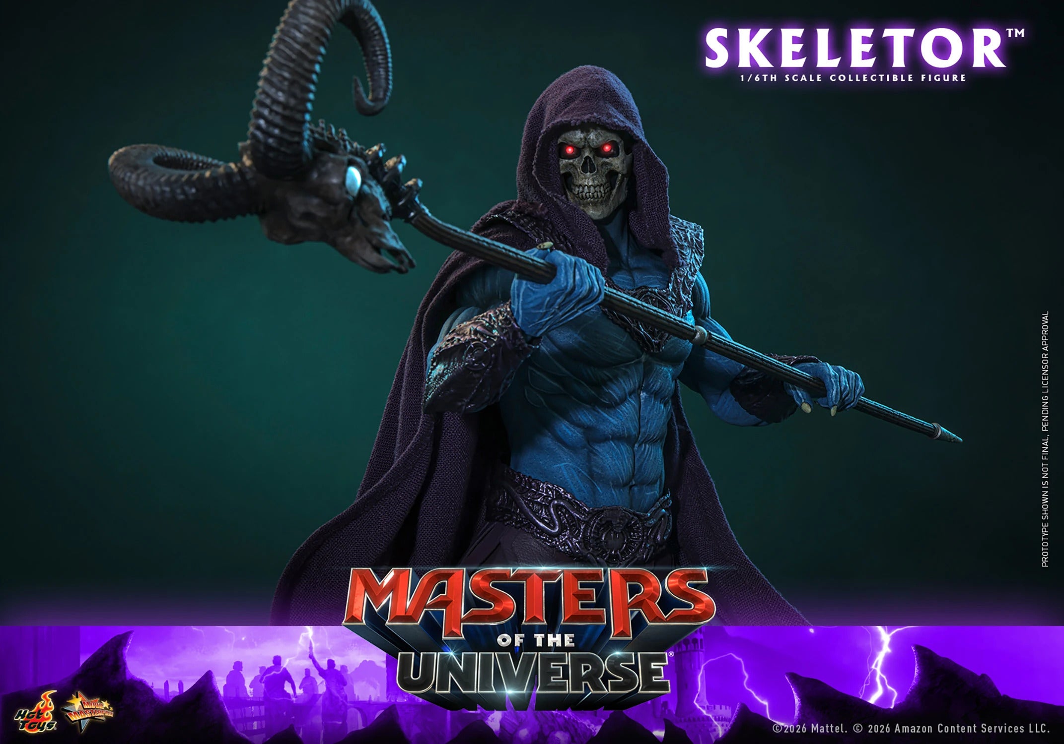 Masters of the Universe: Skeletor Sixth Scale Figure (PRE-ORDER)