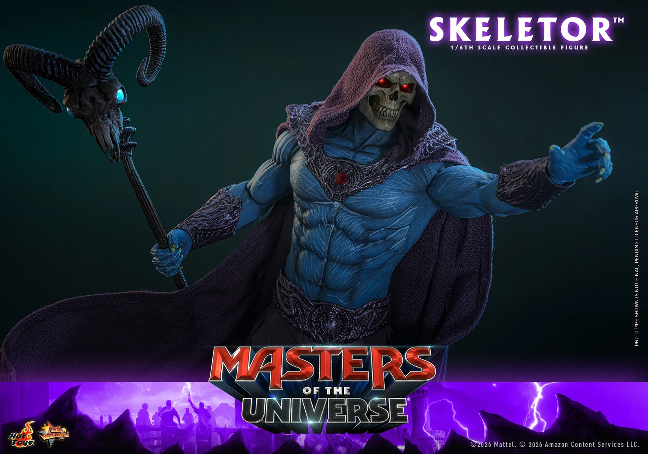 Masters of the Universe: Skeletor Sixth Scale Figure (PRE-ORDER)
