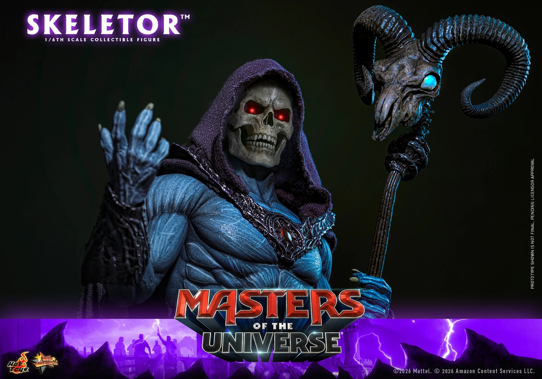 Masters of the Universe: Skeletor Sixth Scale Figure (PRE-ORDER)