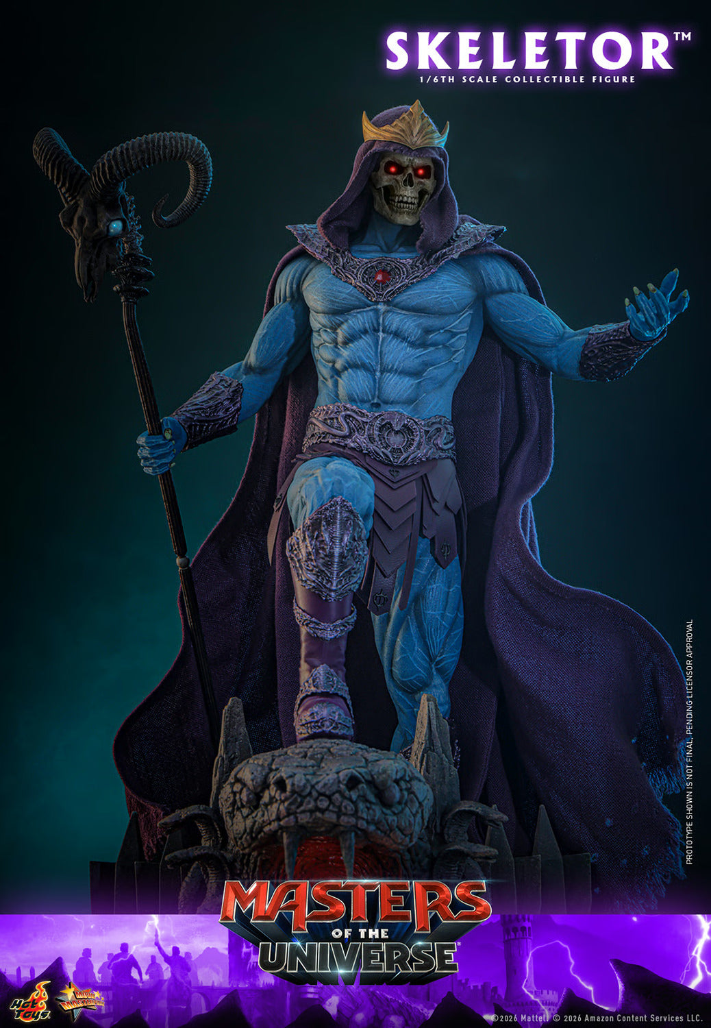 Masters of the Universe: Skeletor Sixth Scale Figure (PRE-ORDER)