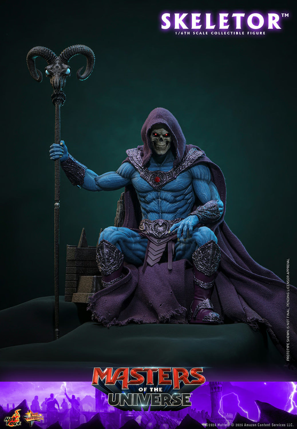 Masters of the Universe: Skeletor Sixth Scale Figure (PRE-ORDER)