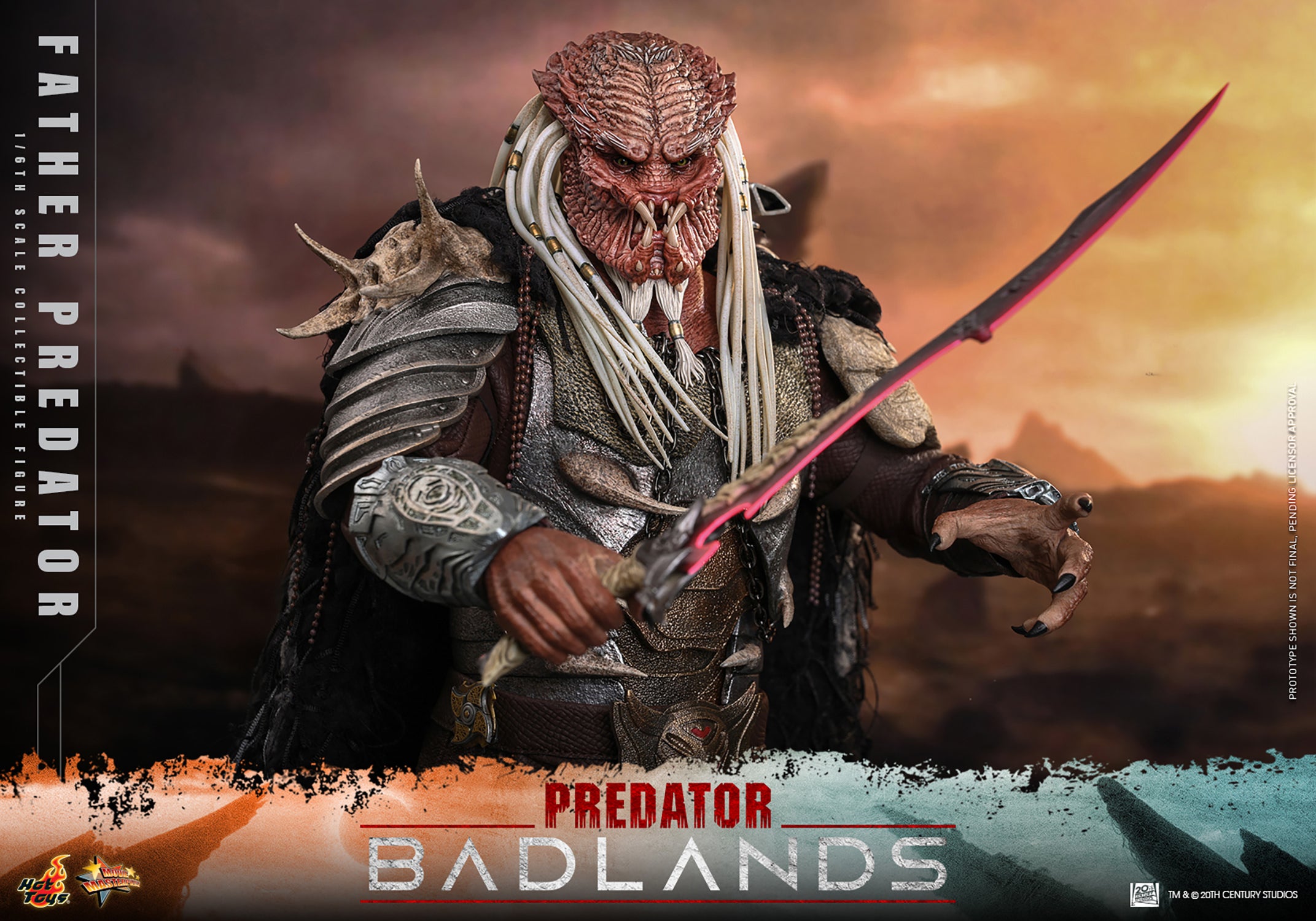 Predator Badlands: Father Predartor, Njohrr Sixth Scale Figure (PRE-ORDER)