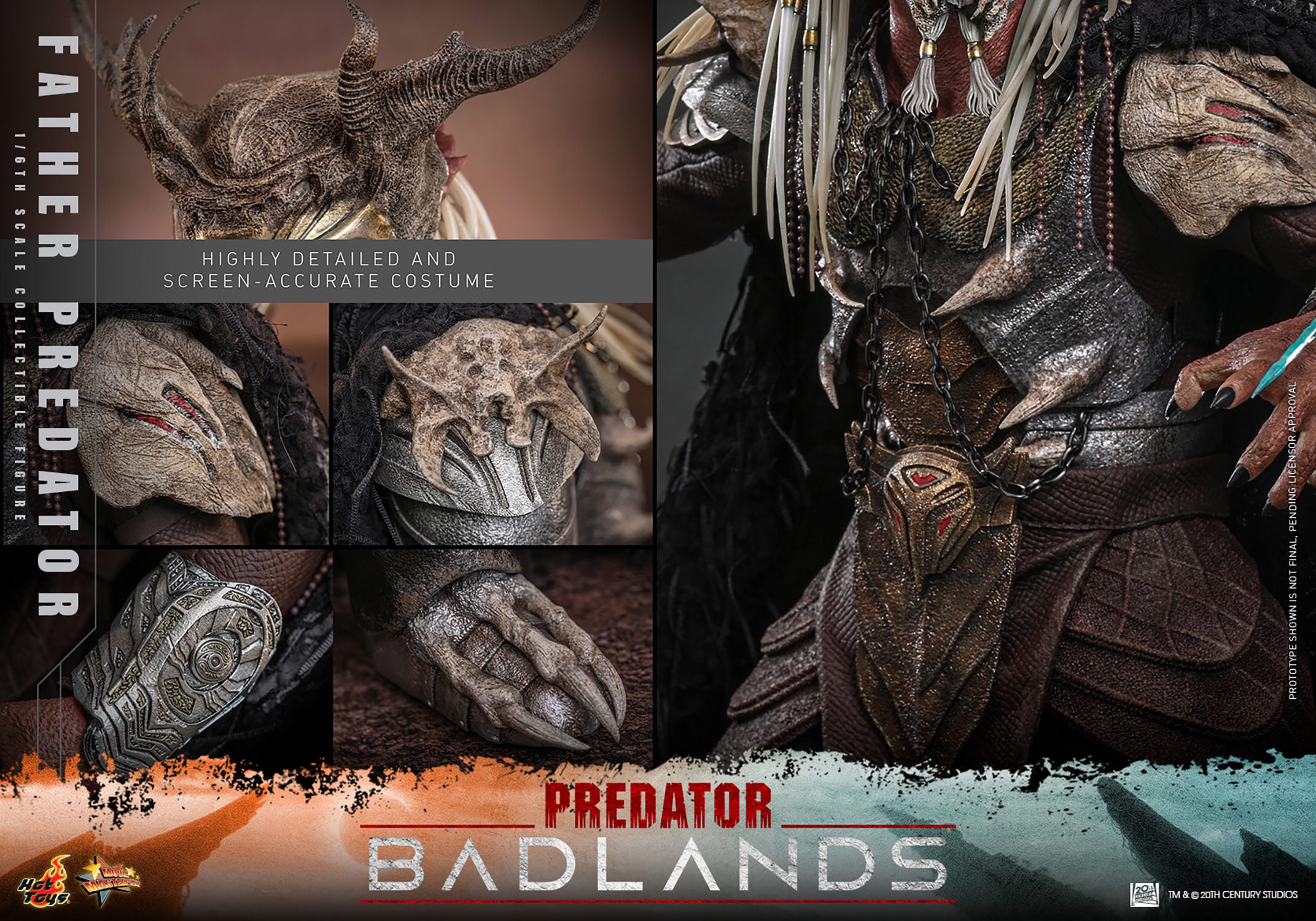 Predator Badlands: Father Predartor, Njohrr Sixth Scale Figure (PRE-ORDER)
