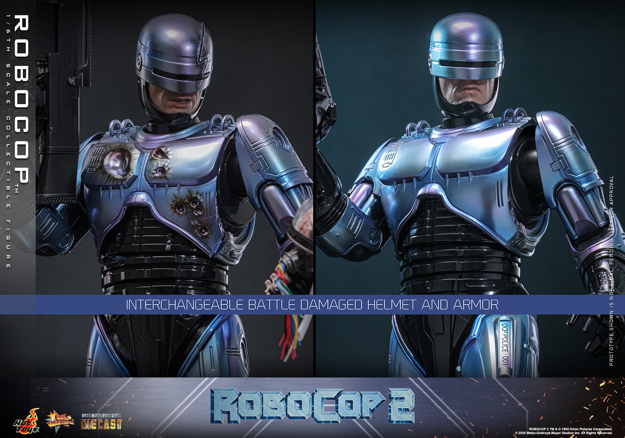Robocop 2: RoboCop Sixth Scale Figure (PRE-ORDER)