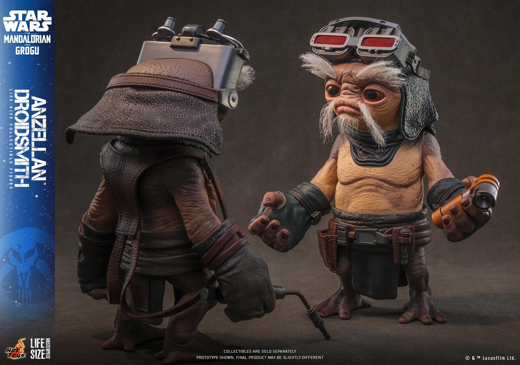 The Mandalorian & Grogu: Anzellan Droidsmith Life-Size Figure (PRE-ORDER)