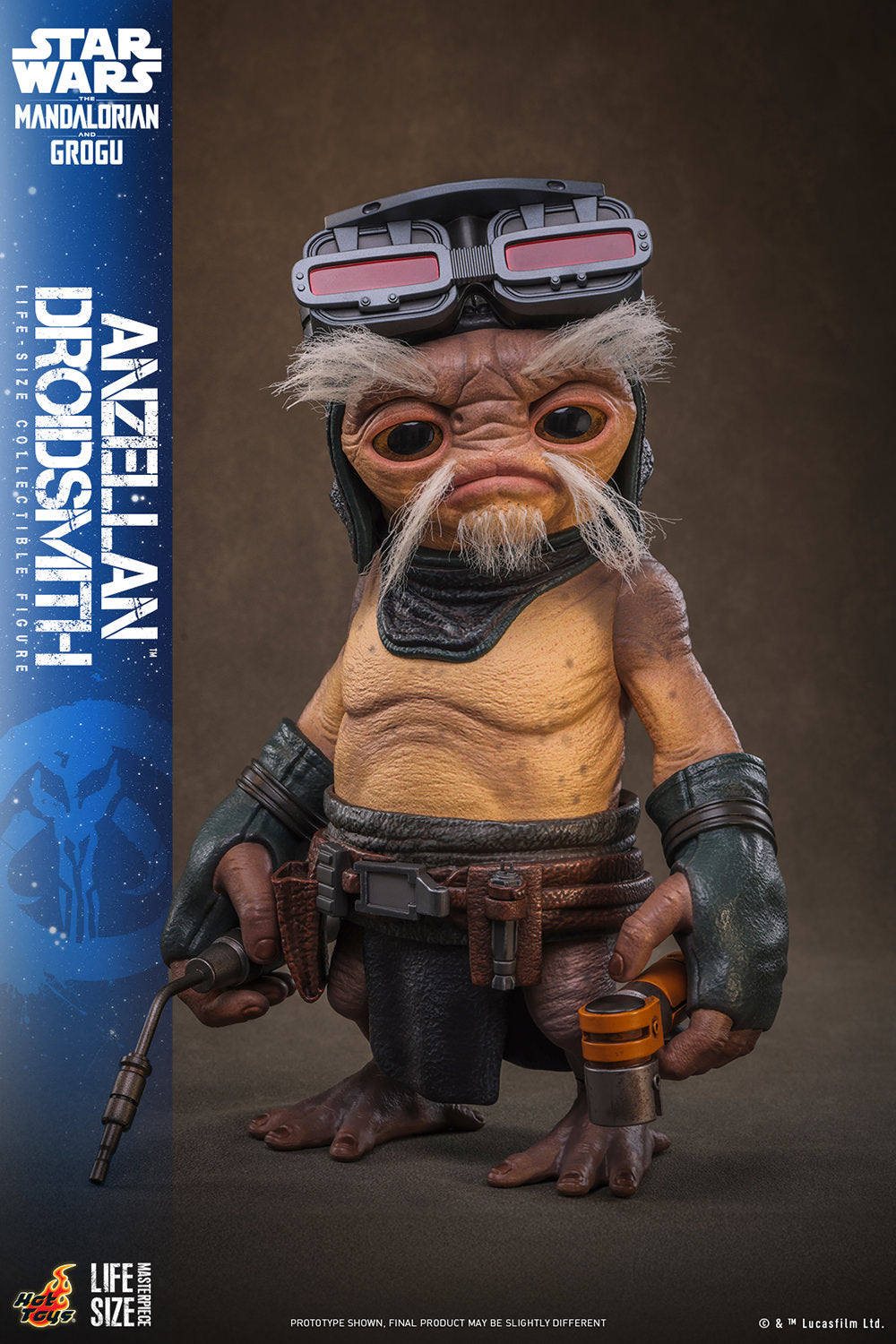 The Mandalorian & Grogu: Anzellan Droidsmith Life-Size Figure (PRE-ORDER)