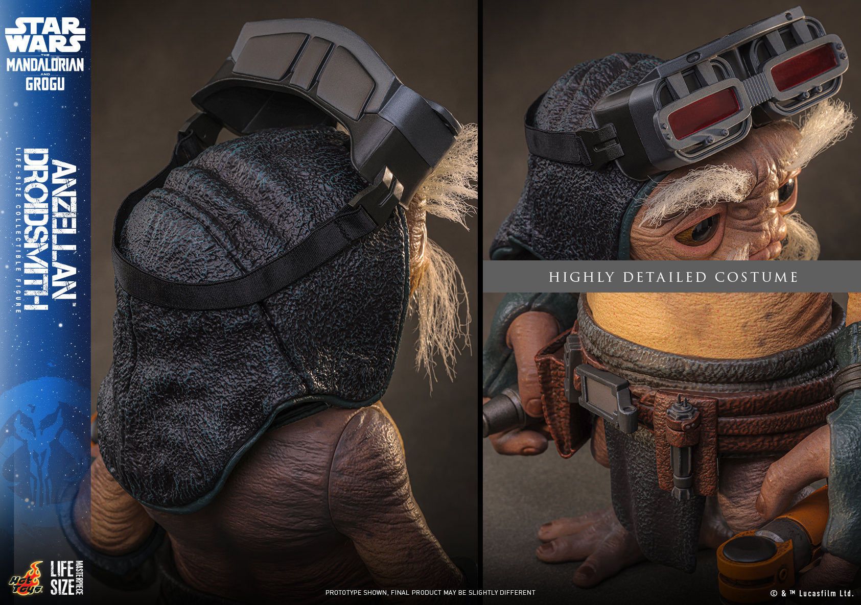 The Mandalorian & Grogu: Anzellan Droidsmith Life-Size Figure (PRE-ORDER)