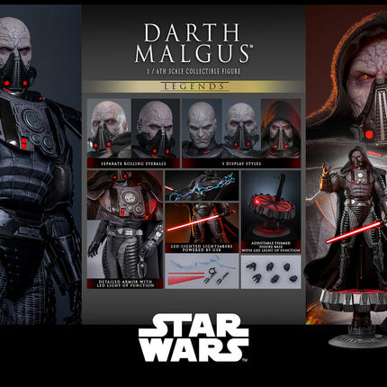 Star Wars, Knights of The Old Republic: Darth Malgus Sixth Scale Figure (PRE-ORDER)