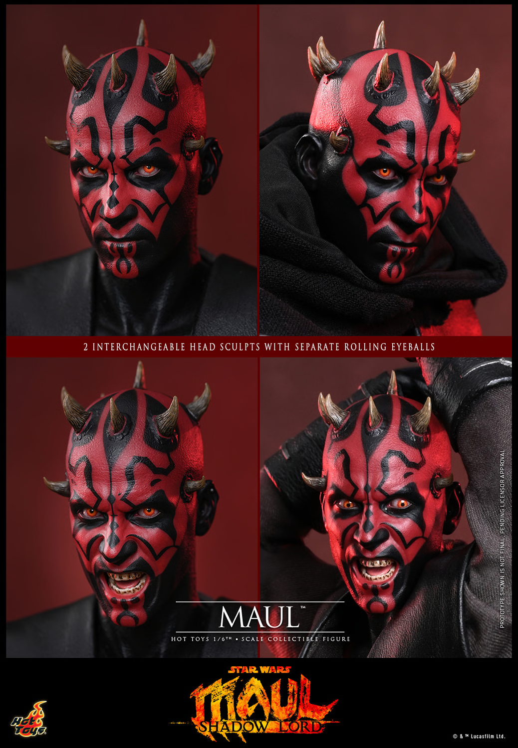 Shadow Lord: Maul Sixth Scale Figure (PRE-ORDER)