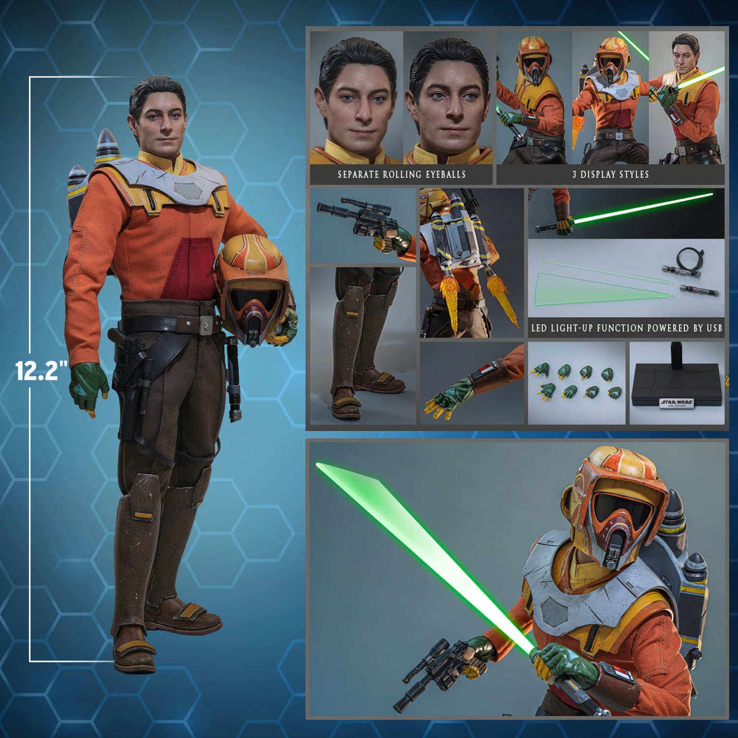 Ezra Bridger Sixth Scale Figure (PRE-ORDER)