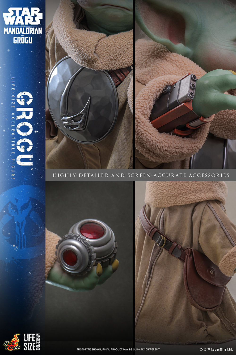 The Mandalorian & Grogu: Grogu Life-Size Figure (PRE-ORDER)